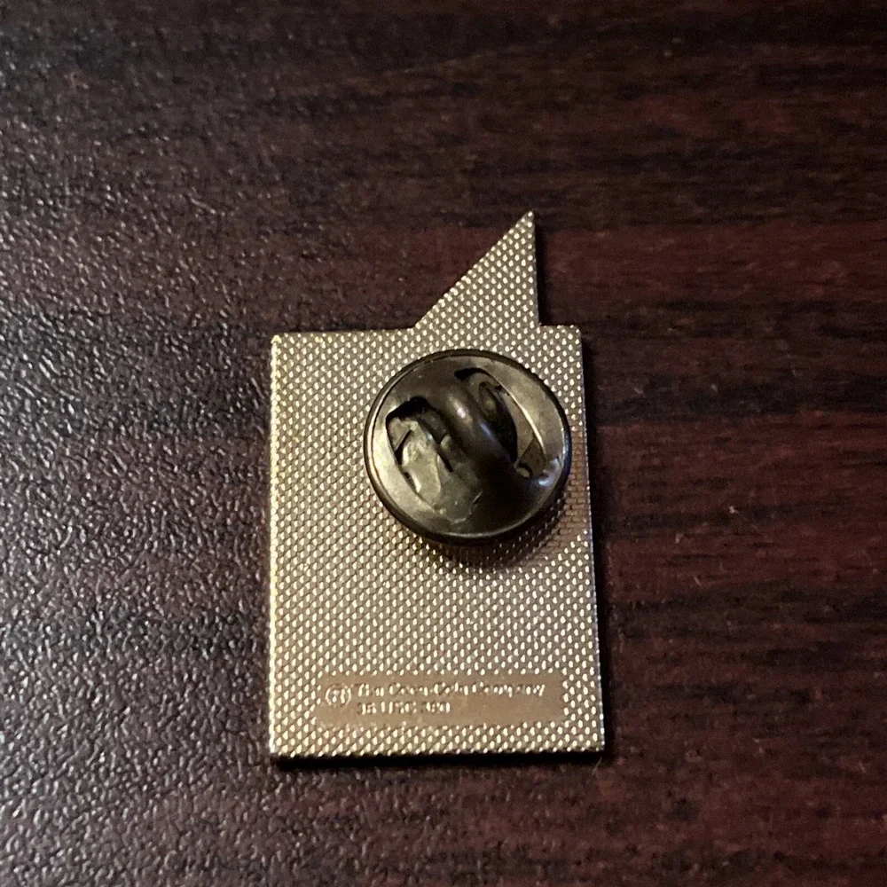 Vintage Coca-Cola Coke Olympics Team USA Swimming Lapel Hat‎ Pin